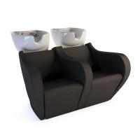 Парикмахерская мойка "Celebrity Prime Shiatsu Sofa 2P" двойная