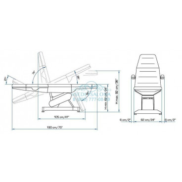 Косметологическое кресло "LEMI 4"