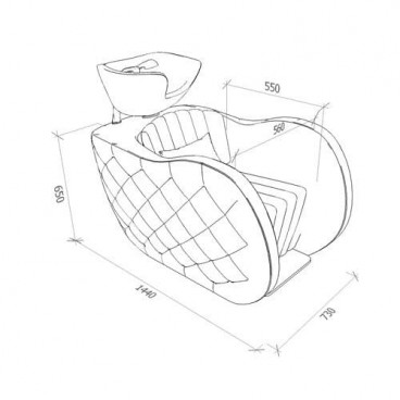 Мойка "Mia" парикмахерская
