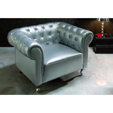 Кресло Dupen B-7 silver