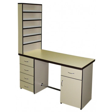 Стол маникюрный Надин двухтумбовый