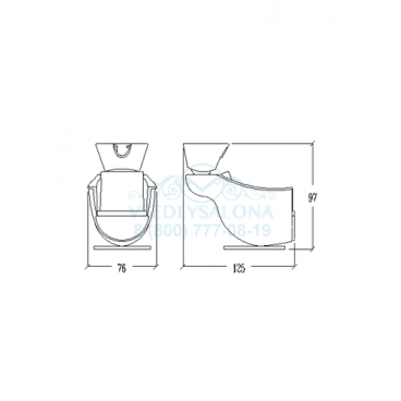 Мойка парикмахерская Pod