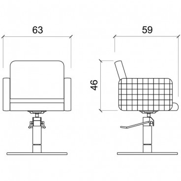 Кресло парикмахерское &quot;OLMA CPT&quot;