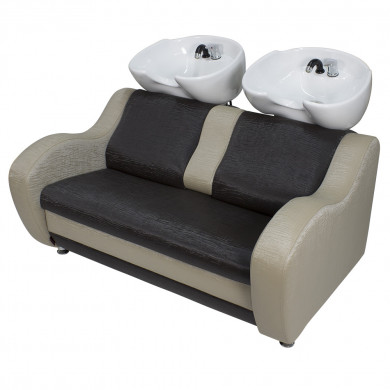 Двухместная парикмахерская мойка "Дуэт"