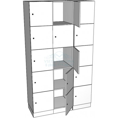 Индивидуальный шкаф для персонала