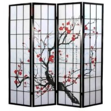 Ширма "Сакура" венге