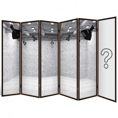 Ширма-перегородка "Закат" 6 секций