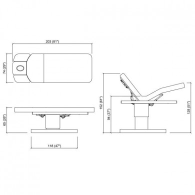 Кушетка массажная &quot;FLEX&quot;
