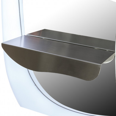 Парикмахерское зеркало с подсветкой "Вейв"